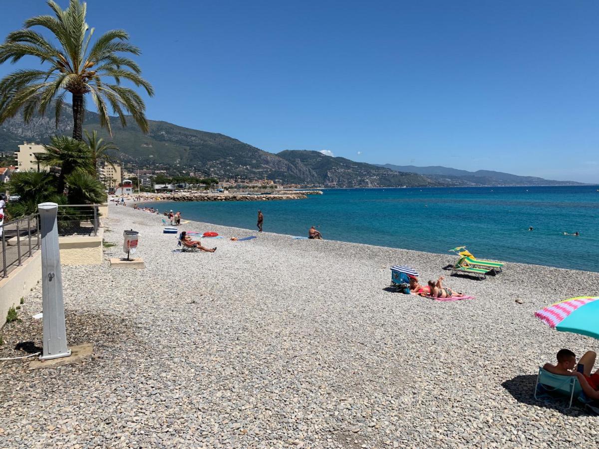 Chaleureux Studio, 200M De La Plage, Parking, Wifi Рокбрюн-Кап-Мартен Екстер'єр фото